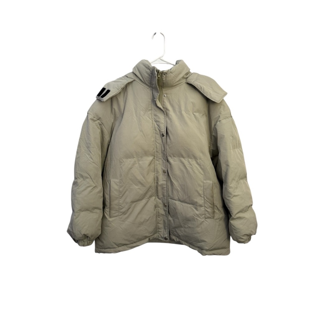 Beige Puffer Jacket